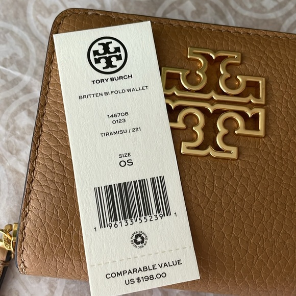 New, Britten bi fold tory burch wallet - Picture 13 of 13